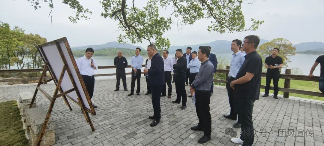 许波一行来我县调研