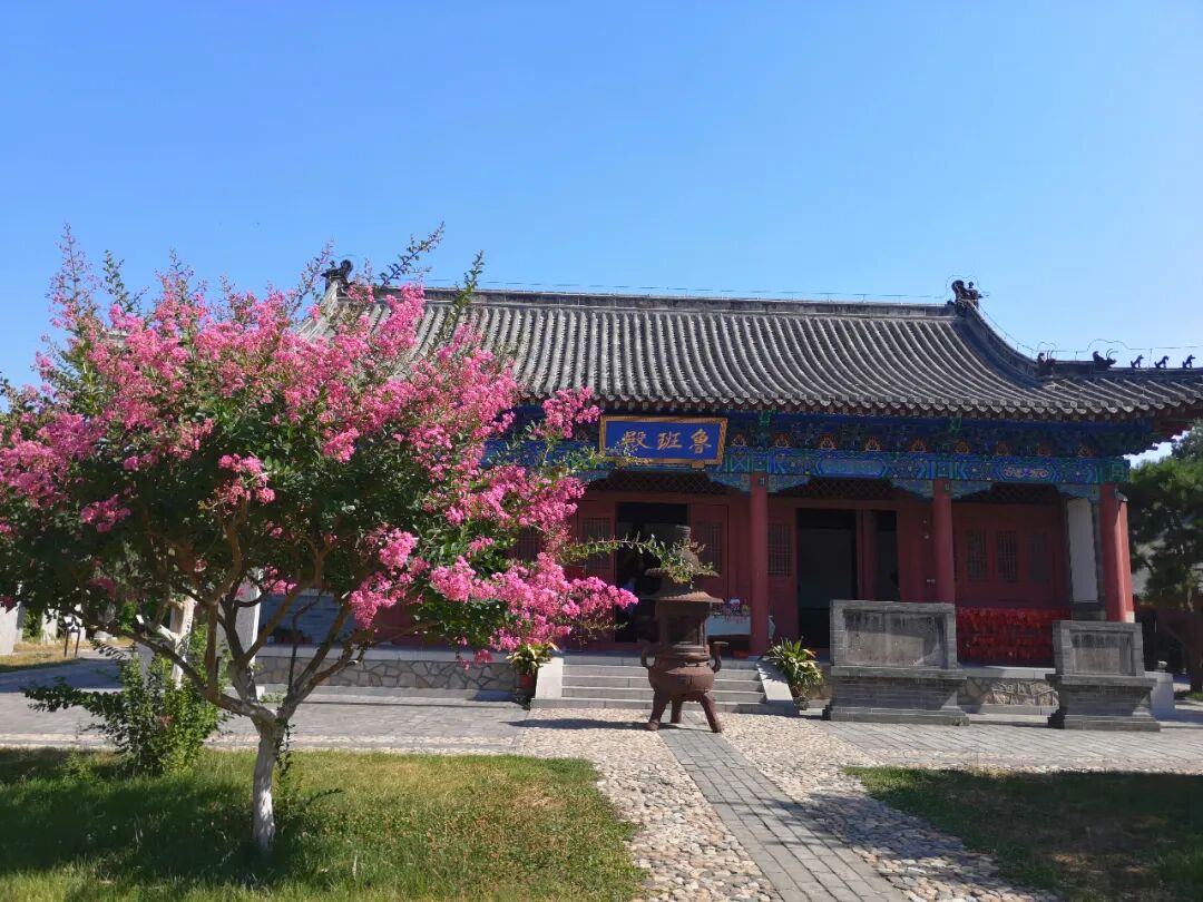 组图|夏映紫薇 幽梦岱庙