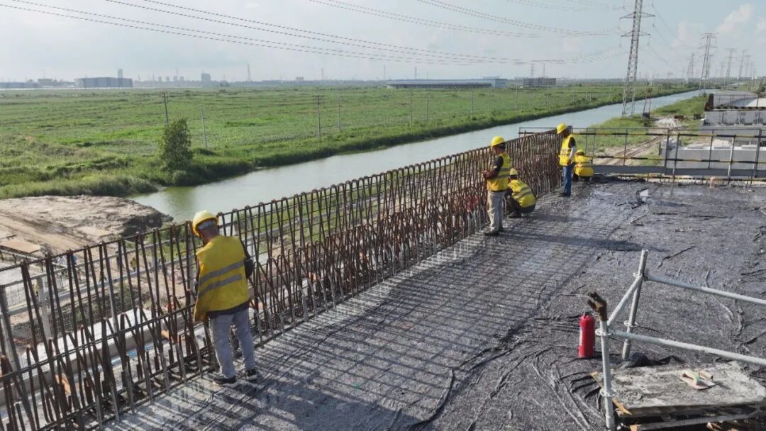 最新进展!大丰港铁路支线工程刷新"进度条"