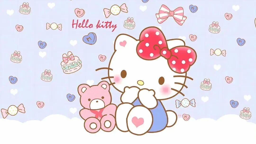 电脑壁纸｜8K 高清 HelloKitty电脑桌面壁纸来喽