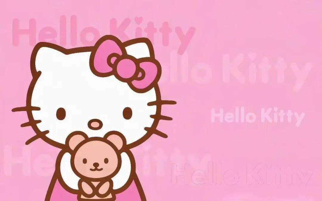 电脑壁纸｜8K 高清 HelloKitty电脑桌面壁纸来喽
