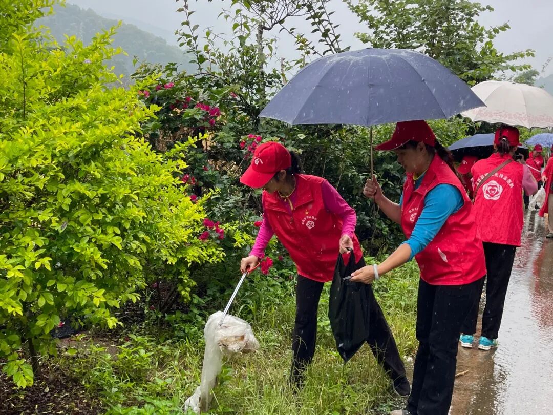 普洱孟连银发先锋为绿美公路减"塑"增"植"