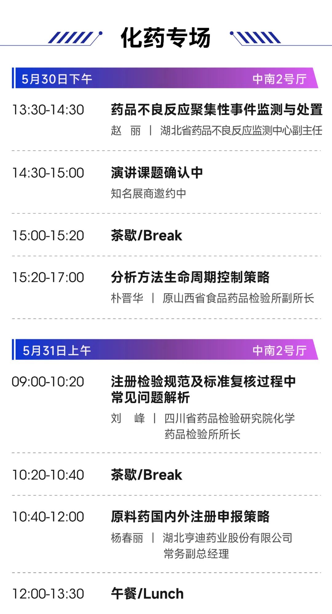 相約武漢丨2024藥品質(zhì)量控制與檢驗技術(shù)大會