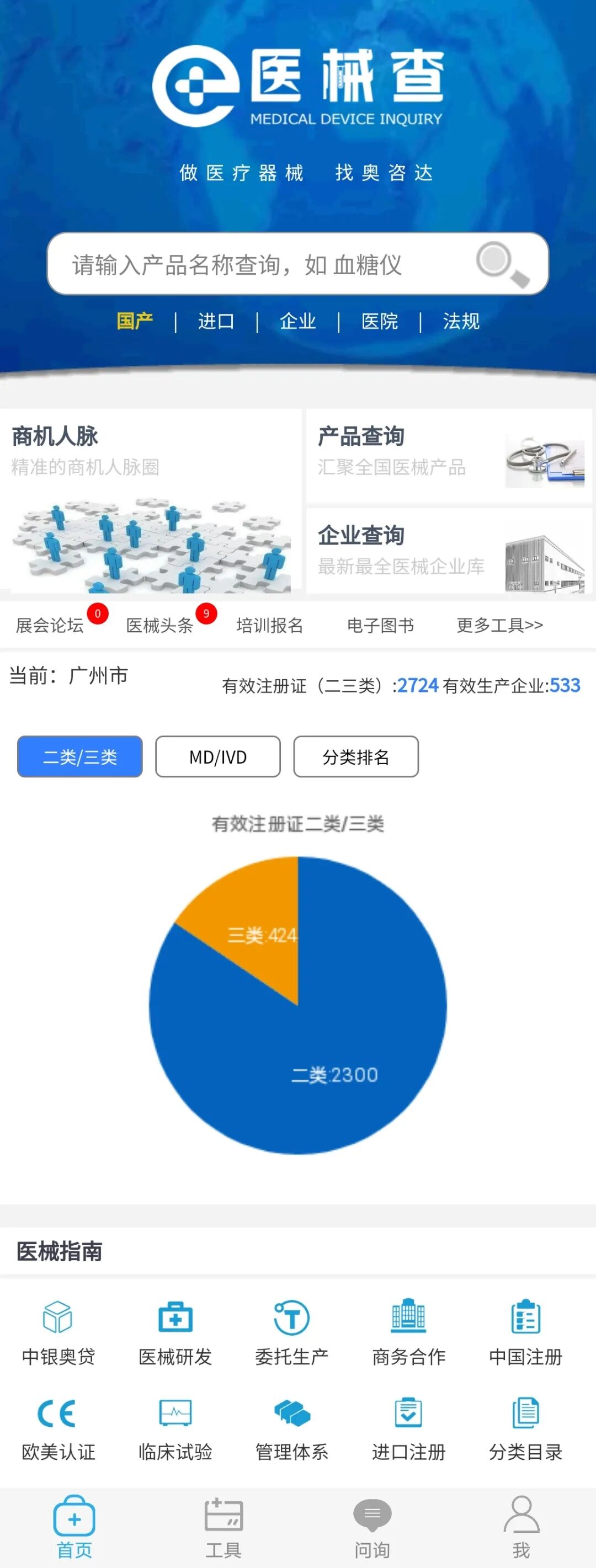 医疗器械怎么查国内医疗器械临床机构数据统计 附“医械查”小程序---医院查询功能_https://www.jmylbn.com_新闻资讯_第15张