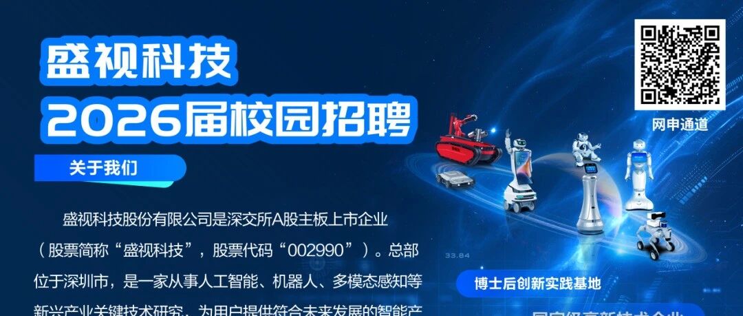 盛视科技2026届实习