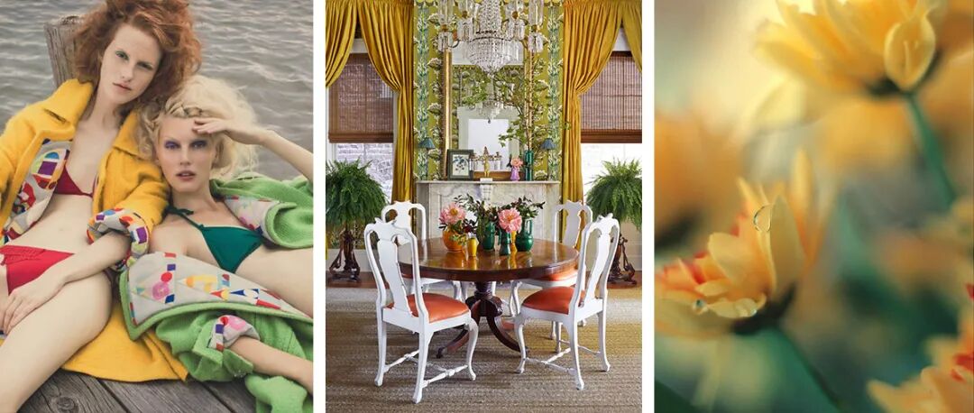 黄色系窗帘配色，绽放不一样的人间烟火