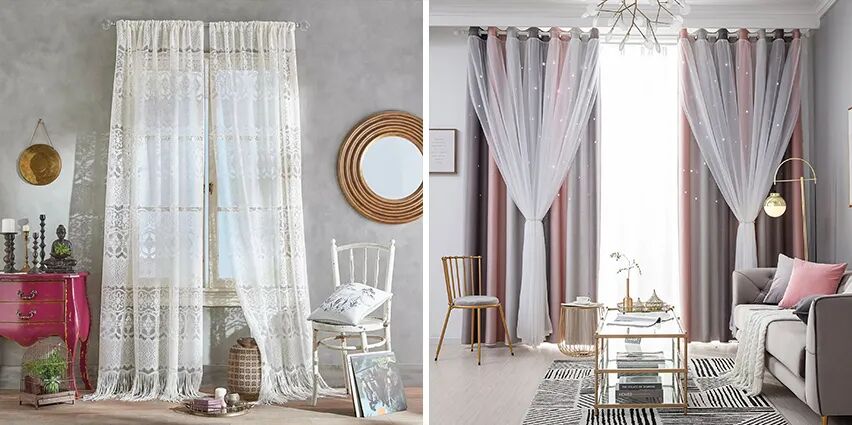 6种打破常规的窗帘装饰技巧，一起来看看！