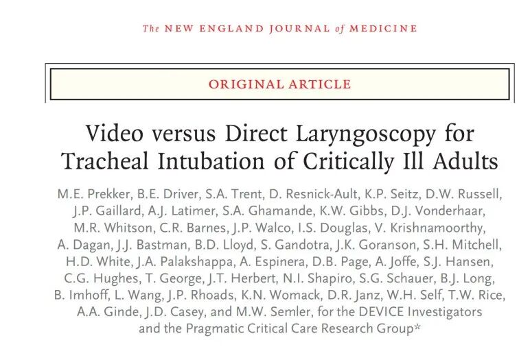 为什么购买可视硬性喉镜可视喉镜与直接喉镜在成人重症患者中气管插管的比较_https://www.jmylbn.com_新闻资讯_第2张