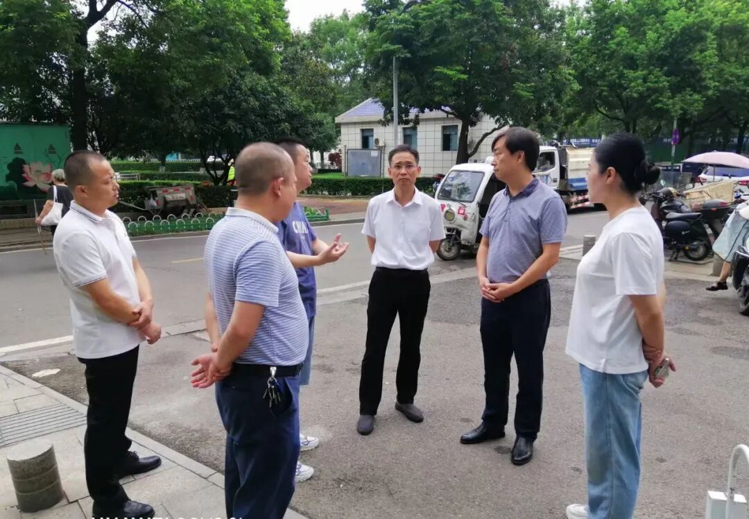 黄石港区开展创文工作督导