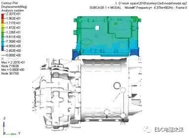 多合一电驱动系统的结构原理及CAE仿真分析的图6
