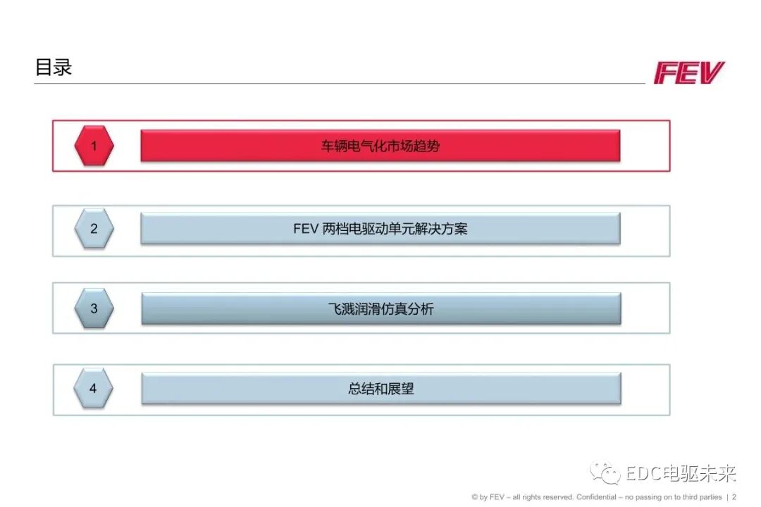 FEV丨两档电驱动单元解决方案和润滑仿真的图2