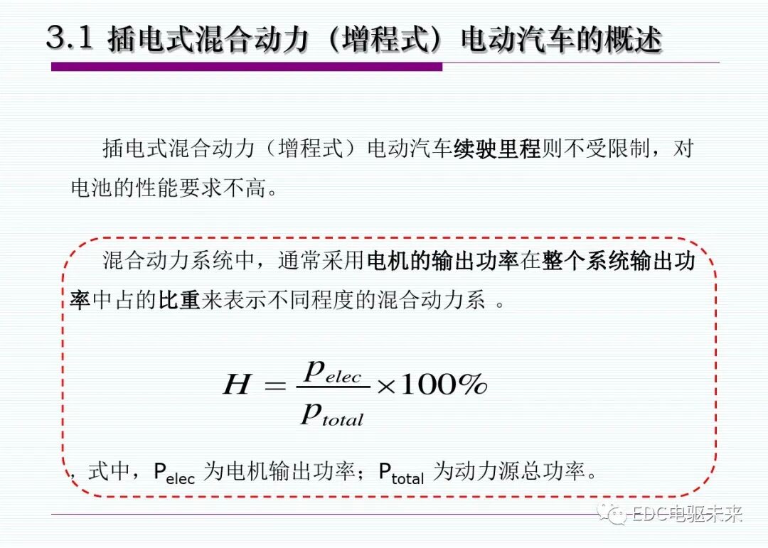 新能源汽車丨插電式混合動(dòng)力(增程式)電動(dòng)汽車的圖3