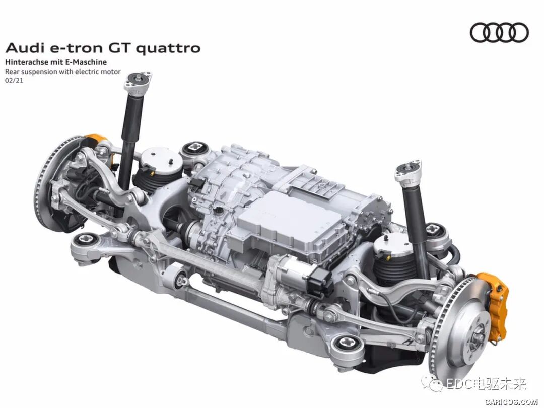 高清丨2022 Audi e‑tron GT 底盘赏析的图16