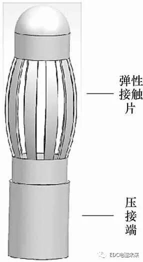 高壓連接器的內接觸結構的圖16