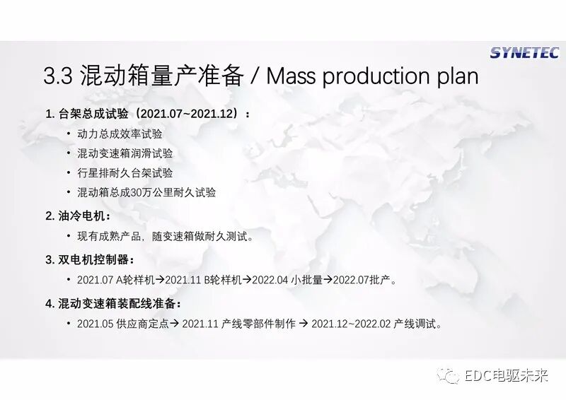 新型功率分流混動專用變速箱及增程式電動解決方案的圖22