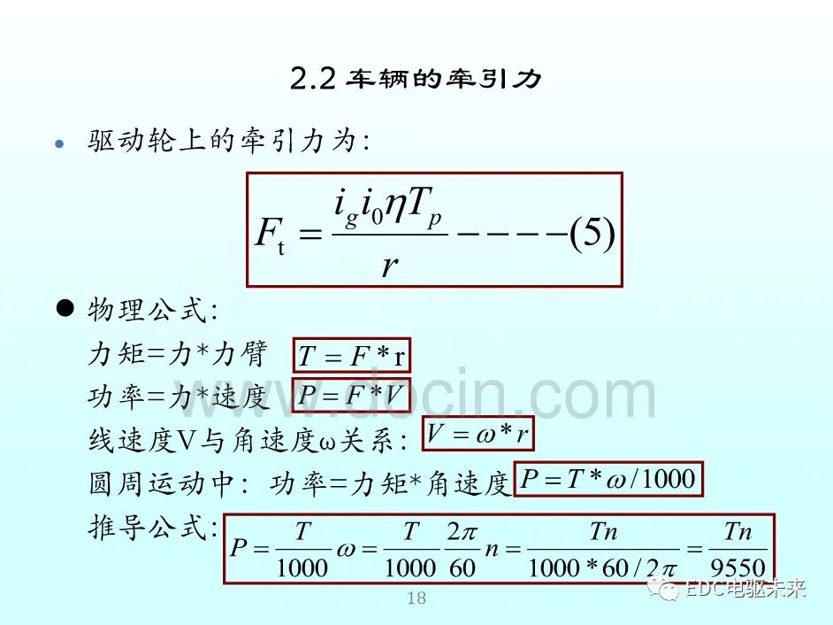 新能源汽車講解丨永磁同步電機的選型與參數計算的圖17