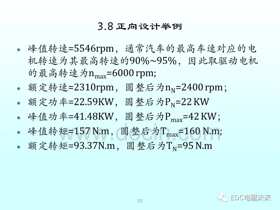 新能源汽車講解丨永磁同步電機的選型與參數計算的圖31