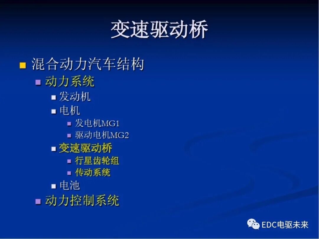 豐田混動講解—變速驅動橋的圖2