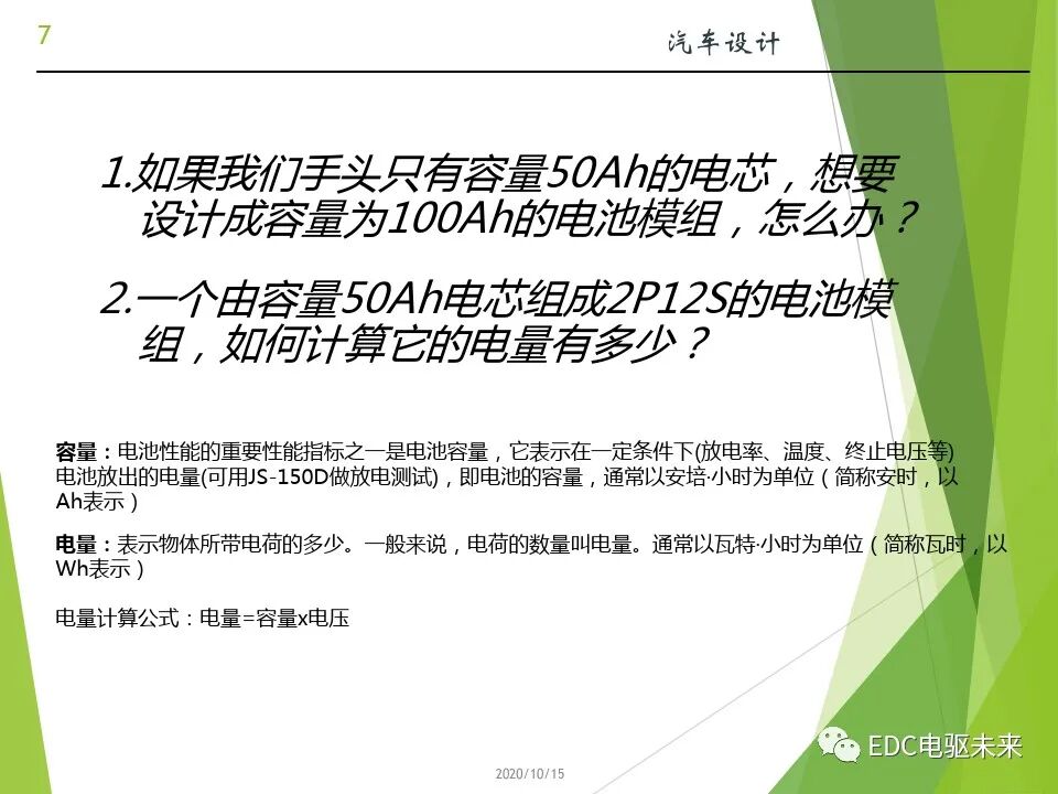 新能源汽车讲解丨动力电池(PACK)的设计的图7