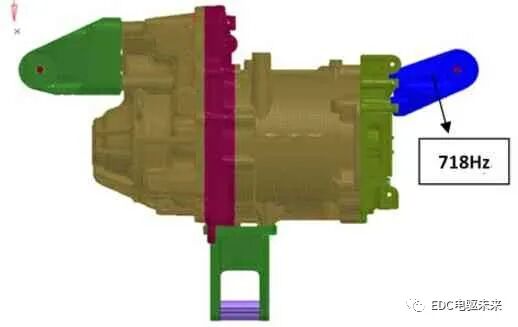 纯电动汽车电机啸叫噪声优化的图10