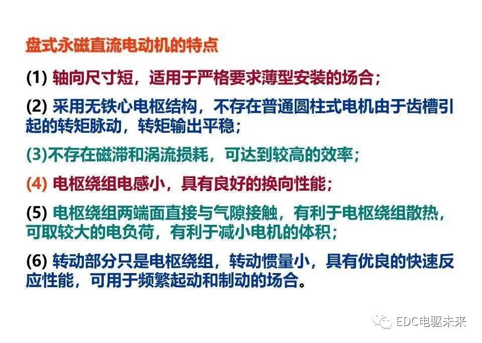 新能源汽车讲解丨轴向磁场盘式电机的图14