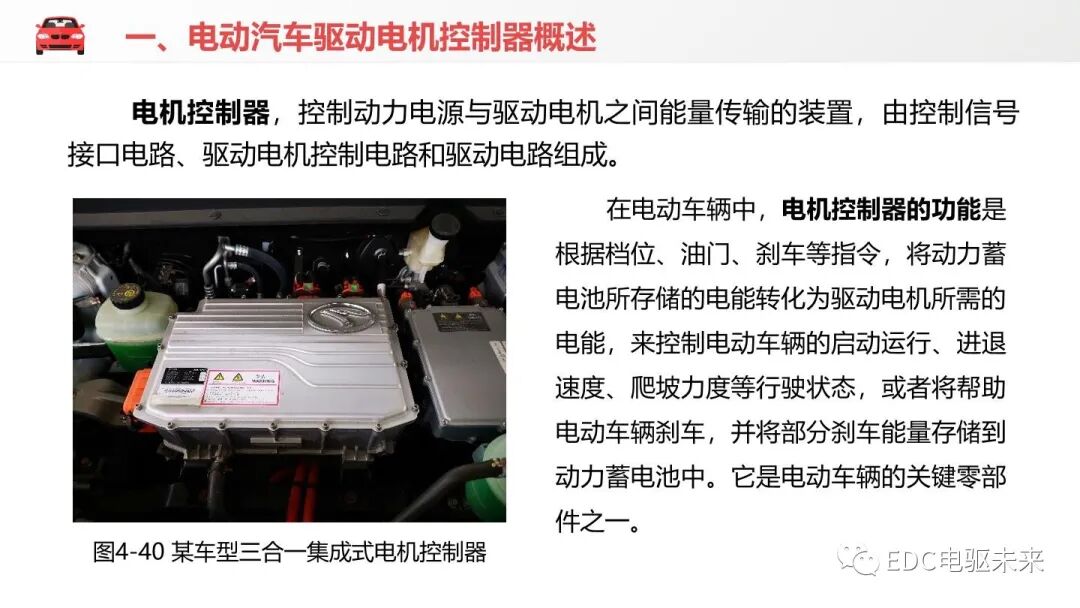新能源汽车讲解丨电机控制器的结构与功能的图2