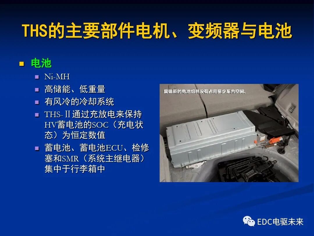 詳解丨豐田混動力THS：電機與電池的圖48
