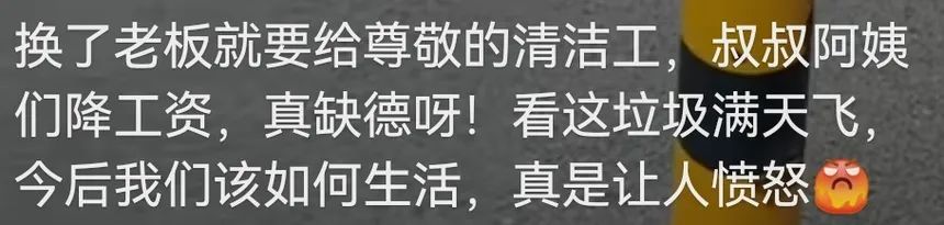 疑环卫降薪垃圾遍地