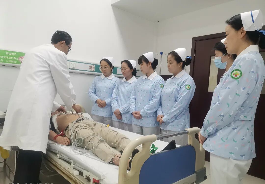 床旁心电图怎么做优护理丨陇县中医医院急诊科精心组织电除颤和床旁心电图操作培训_https://www.jmylbn.com_新闻资讯_第1张