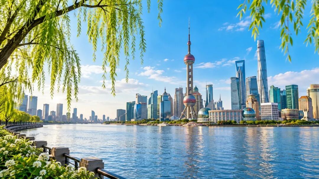 The Huangpu River - Destination illustration