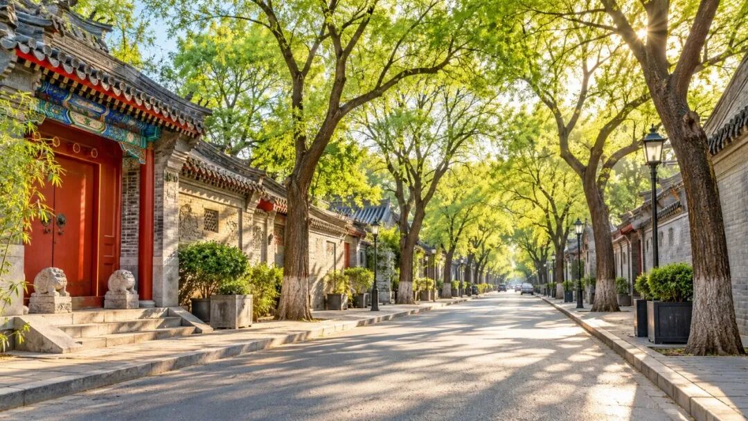 A final morning in Beijing - destination illustration