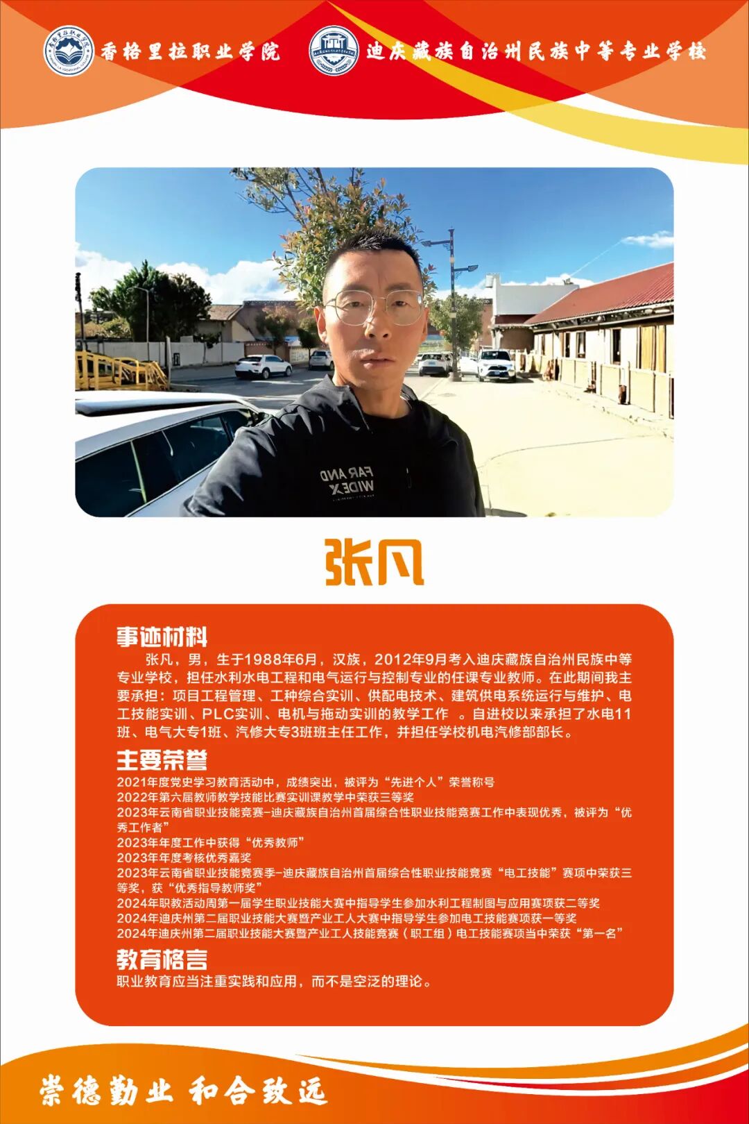 身边的榜样 | 院校优秀教师(图11)