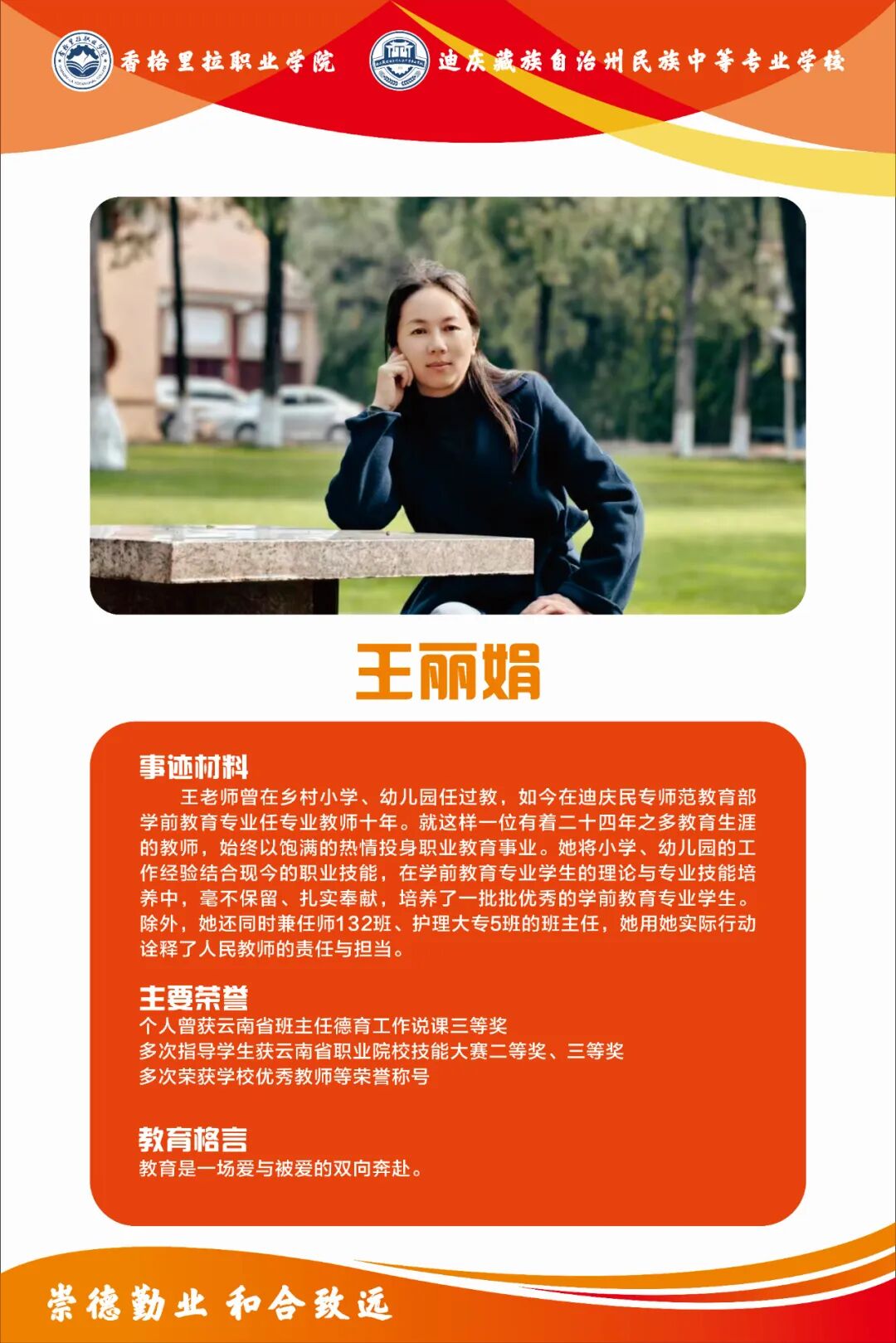 身边的榜样 | 院校优秀教师(图8)