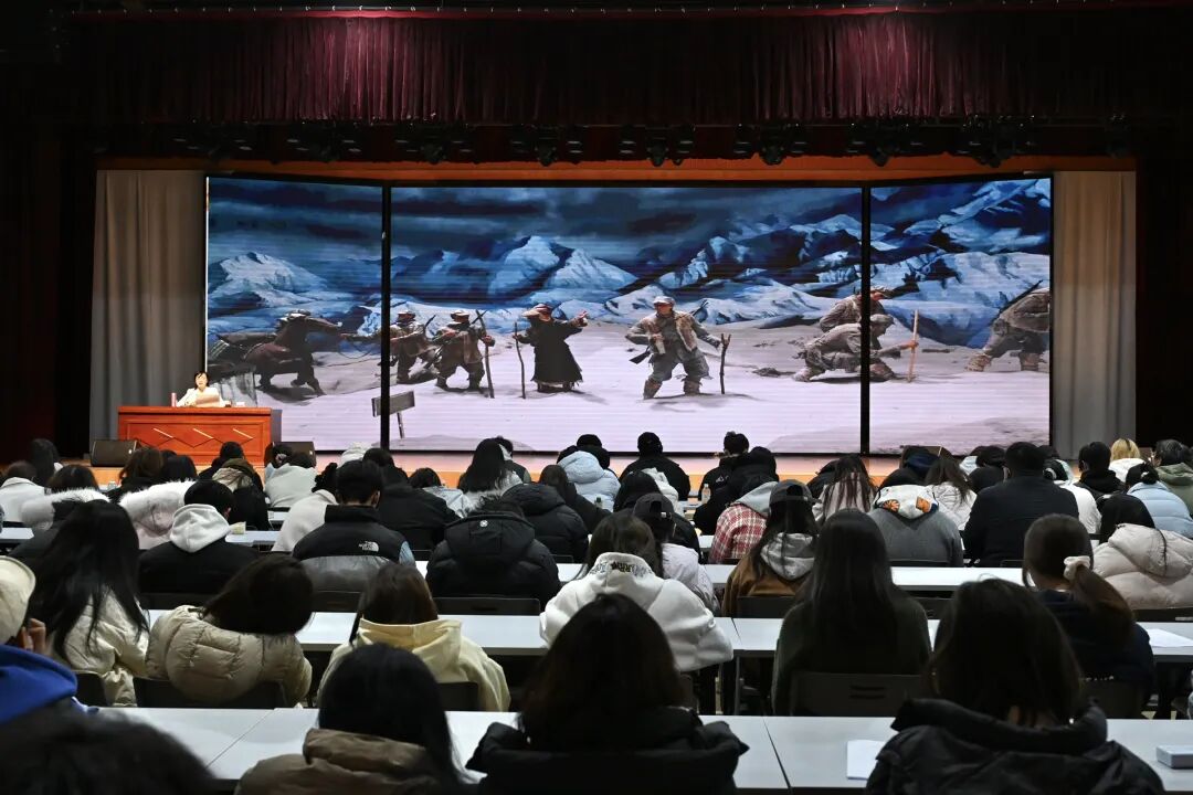 学院同中旅集团举办校企党建联建“同讲一堂思政课”活动(图1)