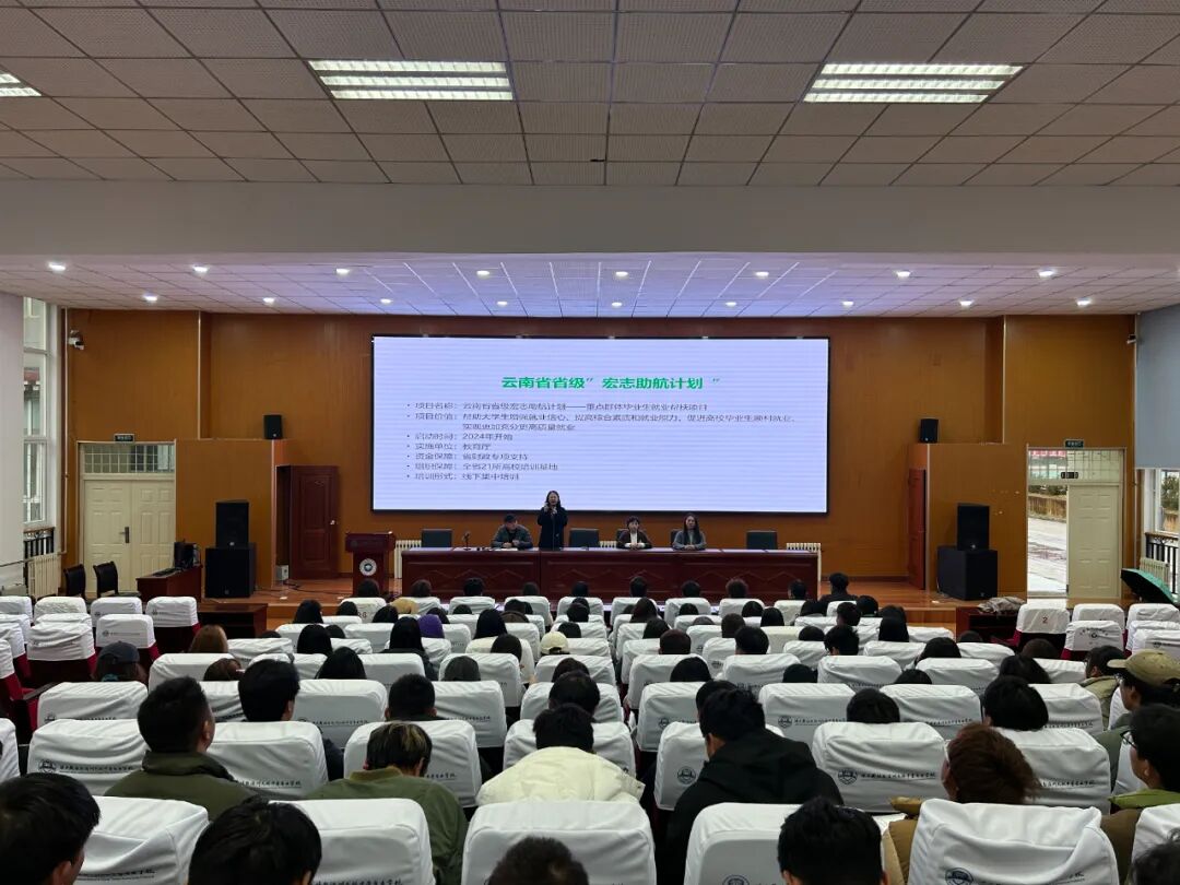 学院“宏志助航计划”培训班顺利开班(图2)