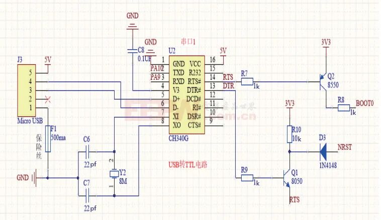 基于555多谐振荡器及STM32的简易智能阻值测量仪的图4