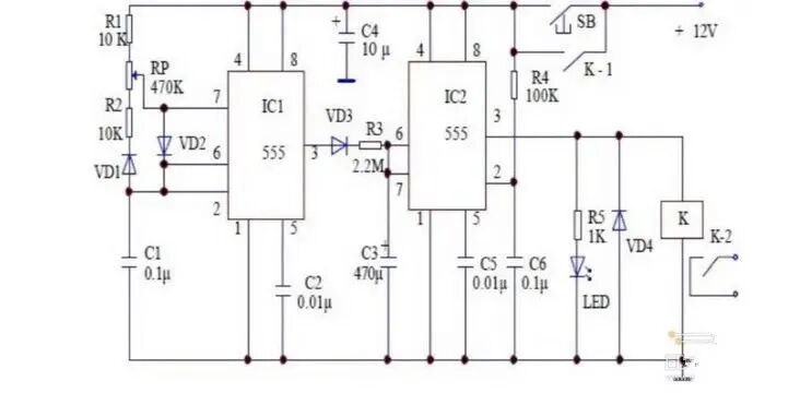 什么是延時電路？6種延時電路原理講解的圖4
