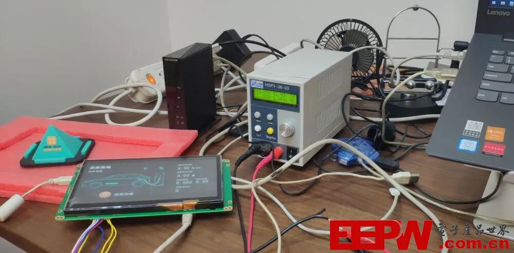 HMT070ETD-1D開發筆記: 充電樁顯示屏設計, 以太網數據交互的圖8