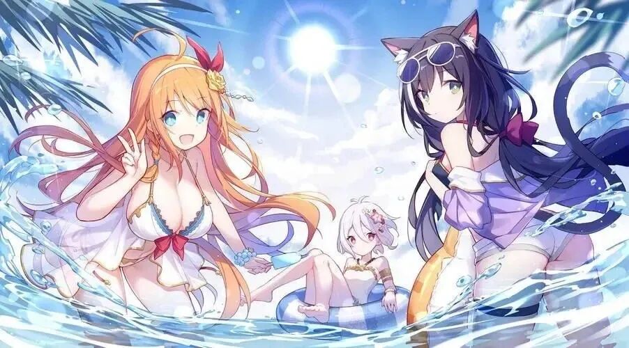 通常在动漫更新到第7或第8集时,会给观众带来一些额外的福利,比如泳装