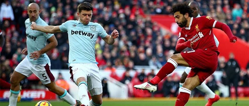 英超5星推荐：利物浦vs西汉姆联