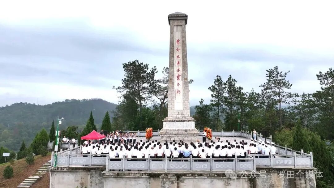 罗田县举行第十二个烈士纪念日公祭活动