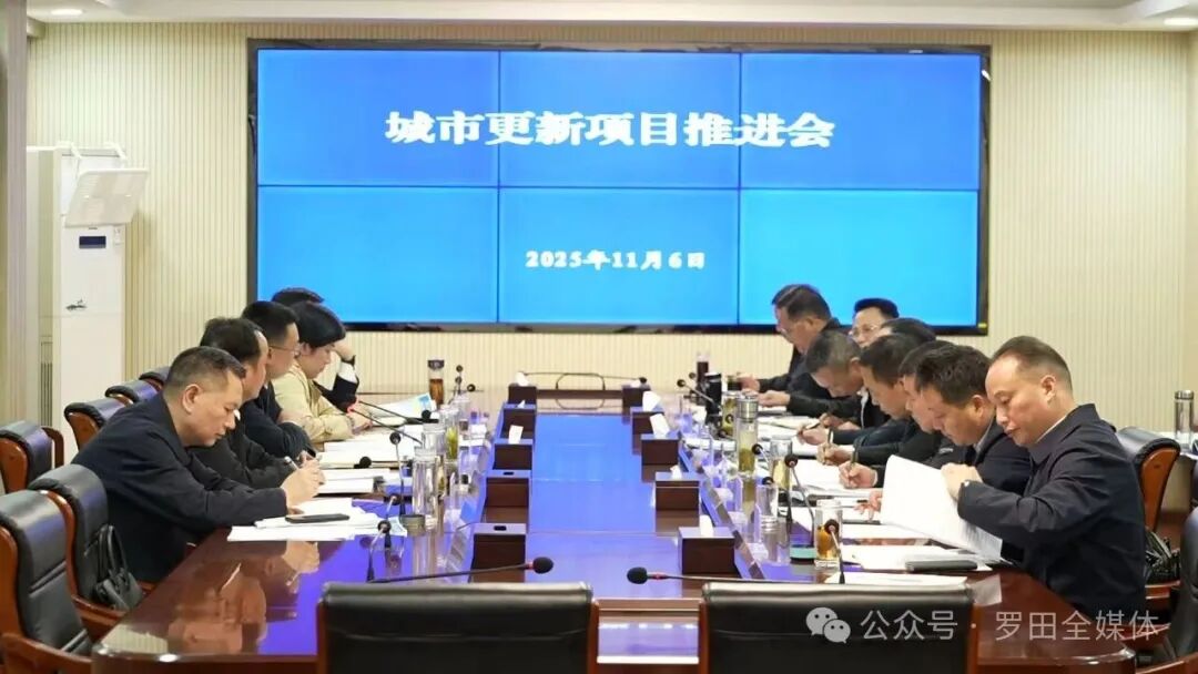 罗田县部署城市更新项目推进工作