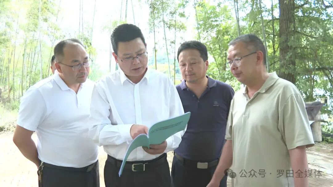周黎到乡镇调研产业发展、古树名木保护、整湾推进及旅游发展工作
