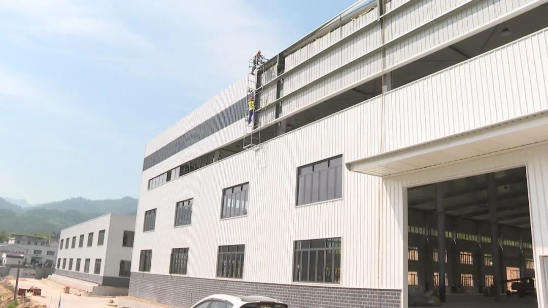 胜利镇集装袋生产项目即将完成竣工