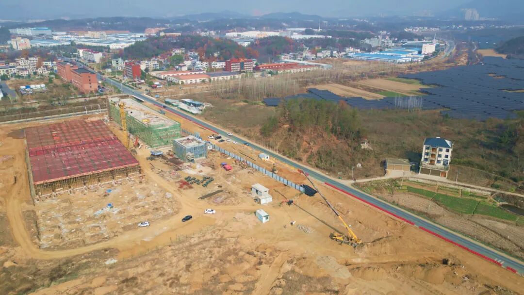 318国道罗田县城至骆驼坳镇段改建工程顺利推进