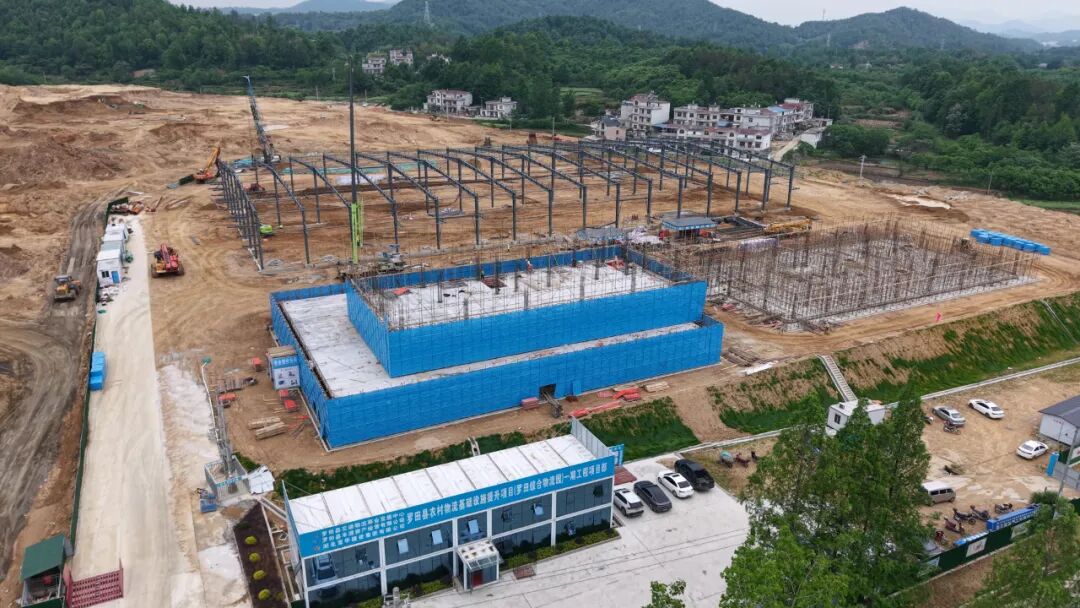 全县物流项目建设“提速快跑”