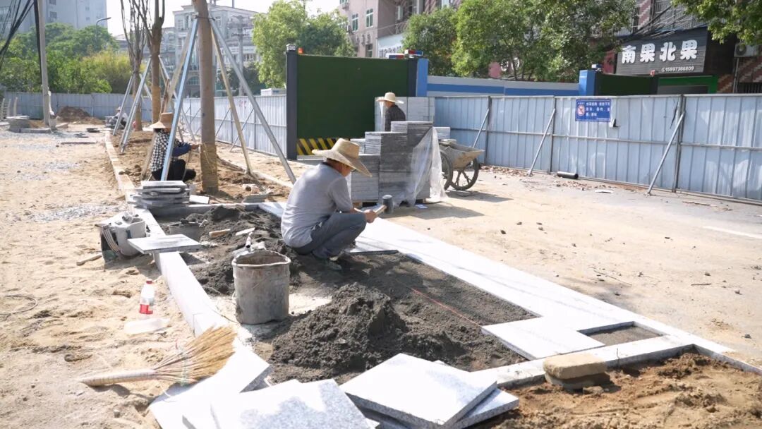 罗田“一河两岸”二期工程加速推进