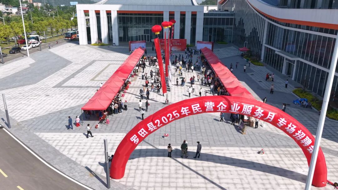 罗田县举行2025年民营企业服务月专场招聘会