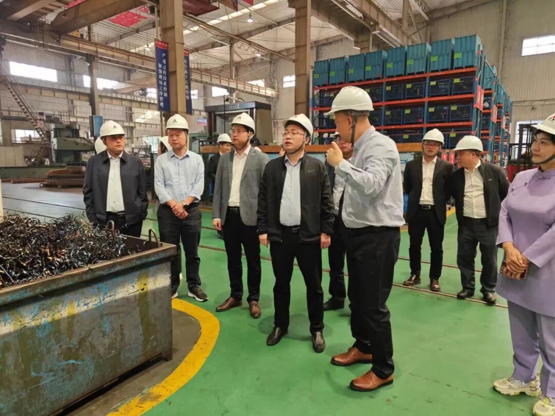 湘阴县刘世奇赴河南黎明重工科技股份有限公司考察