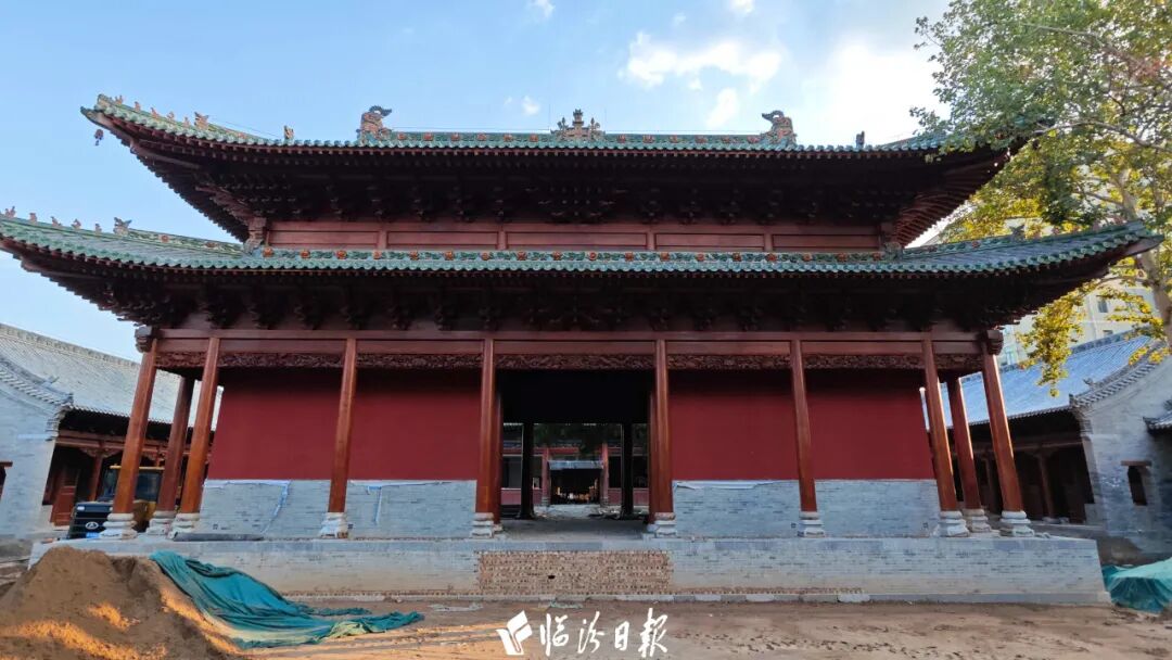 聚焦 ▍临汾市区这处文化景观，基础工程已完工！